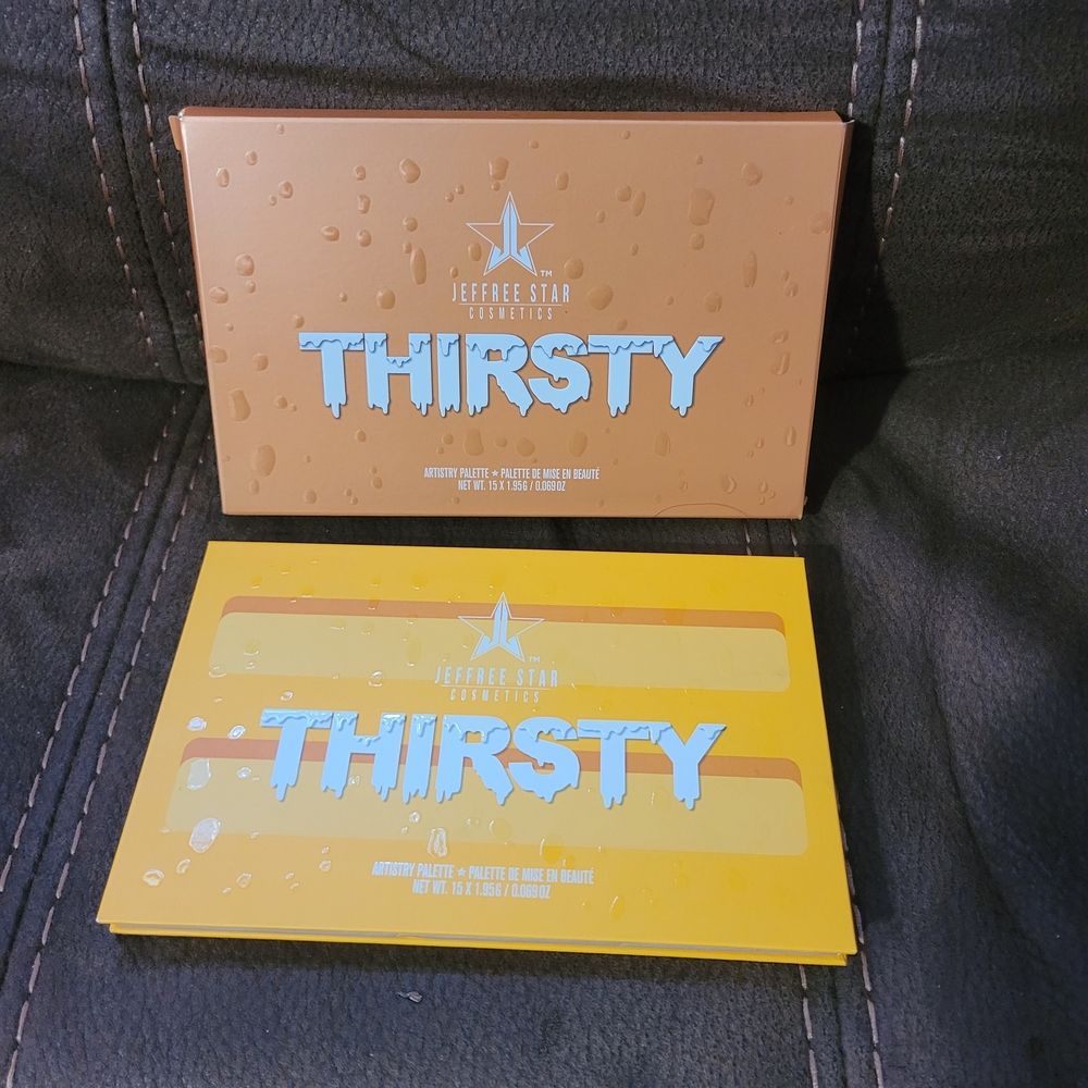 Jeffree Star 'Thirsty' Eyeshadow Palettes - Yellow & Brown